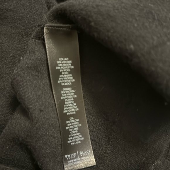 White House Black Market 3/4 sleeve boat neck sweater - Picture 7 of 7